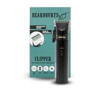 Beardburys XCT Clipper | Tagliatrice professionale per capelli e barba, lame in titanio sempre fredde, + batteria 3 ore, 6 pettini guida - 280 g