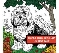 Bearded Collie Adventures: Coloring Book
