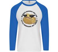 Bearded Draghi Are Like Piccolo Dinosauri Uomo L/S Baseball T-Shirt