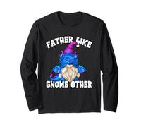 Bearded Dragon Dad GNOME for Dragon Lover for Fathers Day Maglia a Manica