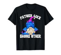 Bearded Dragon Dad GNOME for Dragon Lover for Fathers Day Maglietta