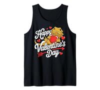 Bearded Dragon Valentine's Day Lover Saint Valentine Canotta