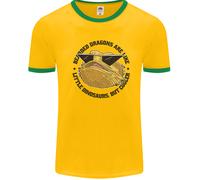 Bearded Dragons Sono Come Piccoli Dinosauri Uomo Ringer T-Shirt