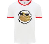 Bearded Dragons Sono Come Piccoli Dinosauri Uomo Ringer T-Shirt