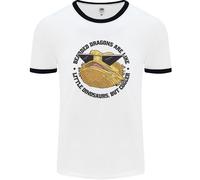Bearded Dragons Sono Come Piccoli Dinosauri Uomo Ringer T-Shirt