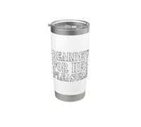 Bearded For Her Pleasure Bicchiere termico in acciaio inox doppia parete