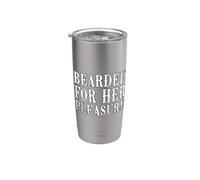 Bearded For Her Pleasure Bicchiere termico in acciaio inox doppia parete
