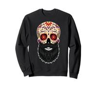 Bearded Souls Day Of Dead Love Dia De Los Muertos Halloween Felpa