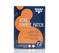 Beardhood Acne Pimple Patch | 72 Hydrocolloid Waterproof Patches | For Active Surface Acne | Absorbs Pimple Overnight, Reduces Excess Oil | For All Skin Types