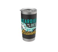 Beardies sono i migliori ascoltatori Herpetology Bearded Dragon Bicchiere termico in acciaio inox doppia parete