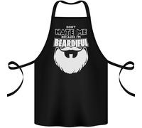 Beardiful Divertente Barba Cotone Grembiule 100% Biologico