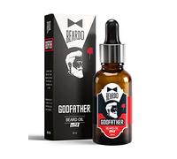 Beardo padrino Lite - 30 ml olio per barba e baffi con ingredienti naturali - Olio di mandorle, estratto di aloe vera, olio di ricino, olio d' oliva