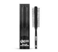 Beardo Spazzola per capelli a rullo da uomo | Spazzola volumizzante per capelli | Pettine lisciante e volumizzante per uomo | Accessori da uomo, rullo per capelli da uomo