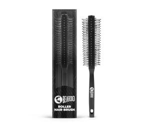 Beardo Spazzola per capelli a rullo da uomo | Spazzola volumizzante per capelli | Pettine lisciante e volumizzante per uomo | Accessori da uomo, rullo per capelli da uomo