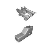 Bearing Adapter for Geeetech Prusa i3 Pro - X-Carriage BLTouch Mount 45-24mm
