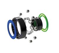 BEARING SGM SPORT Cuscinetto MOZZO 12x24x6 MM Black Coated