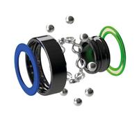 BEARING SGM SPORT Cuscinetto MOZZO 17x28x7 MM Black Coated