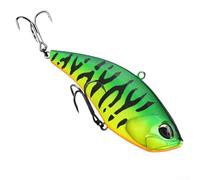 BEarking VIB - Esca artificiale da pesca con rivestimento UV, angolo di immersione di precisione a 45 gradi, sistema di sonaglio interno, occhi 3D, corpo sintetico realistico per acqua dolce e salata