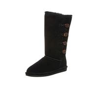 Bearpaw Lori, Stivali Arricciati Donna, Nero (Black II 011), 37 EU