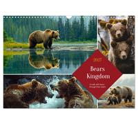 Bears Kingdom (Wall Calendar 2027 DIN A3 landscape), CALVENDO 12 Month Wall Cale