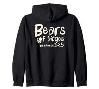 Bears of Sitges. Bear Week 2025. Felpa con Cappuccio
