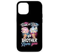 Bears Pink or Blue Brother Loves You Rivelazione del genere Custodia per iPhone 12/12 Pro
