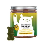 Bears with Benefits - Gommose Moringa - Superfood & Energia - 90 pezzi | Daily Routine Greens Vitamin - Moringa, Zinco, Ferro e 8 superfood - Cura da 3 mesi - Senza Zuccheri Aggiunti, Vegano