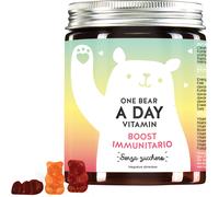 Bears With Benefits Integratore One Bear a Day Supporto immunitario Vit C+D 45 caramelle gommose
