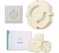 BEARTOP Copriprese per Bambini | Migliore Vestibilità | Copriprese di Sicurezza Elettriche | per l'Inserimento | Soddisfazione Garantita (3 Anni)*