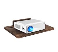 BEARUT Supporto da parete per proiettore da parete, supporto per proiettore, supporto per modem, router e modem, per Xbox Series, PS5, PS4, legno