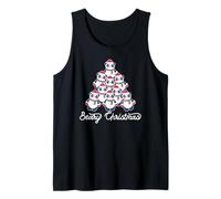 Beary Christmas - Simpatico Meme sull'albero di Natale con Orsetti Panda Canotta