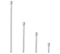 BEASAFY 1/4 prolunga 4-pz, prolunga per chiave a bussola 50/100/150/250mm, per chiave a bussola, avvitatore a impulsi, cricchetto, chiave a cricchetto