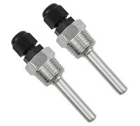 BEASAFY 2 manicotti a immersione G1/2", in acciaio inox 304, sonda di temperatura, filettatura per sensore di temperatura, tubi di protezione sommergibili per termocoppie (8 x 50 mm)