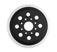 BEASAFY Skil 7402/7490 - Piatto abrasivo per Bosch GEX 125-1 AE, disco abrasivo a 8 fori, smerigliatrice orbitale da 125 mm, con piastra abrasiva in velcro per Bosch PEX 220 A & AE, Skil 7402/7490
