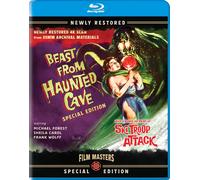 Beast From Haunted Cave + Ski Troop Attack Double Feature (Blu-ray)