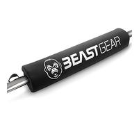 Beast Gear Squat Pad - Cuscinetto Bilanciere e Pesi - Cuscini Ammortizzanti per Sbarra Hip Thrust - Manicotto in Spugna - Protezione Collo e Spalle