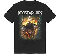 Beast in Black from Hell with Love Men's T-Shirt Band L
