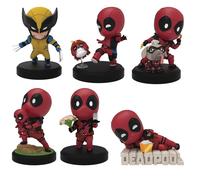 Beast Kingdom Deadpool & Wolverine Series MEA-087 - Set di mini ciechi a forma d