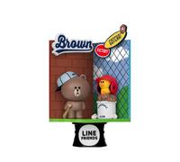 Beast Kingdom - Line Friends DS-104 Diorama Stage Sport Club 6 Statue