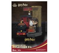 Beast Kingdom - Statuetta da Collezione Dstage Harry Potter - Binario 9 e 3/4 - Gadget Ufficiale, Regalo - Vari, DS-099