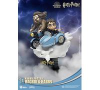 Beast Kingdom - Statuetta da collezione Dstage Harry Potter - Hagrid e Harry Potter - Statuetta Ufficiale da collezione - Harry Potter gadget,regalo Harry Potter