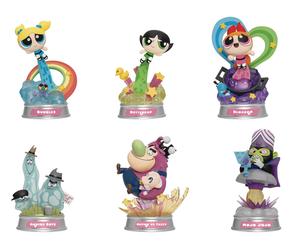Beast Kingdom The Powerpuff Girls MDS-008 Mini D-Stage Mini Figure 6-Piece Set