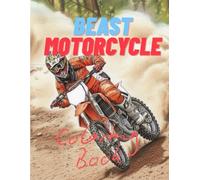 Beast Motorcycle Coloring book: Libro de colorear Motos Bestiales