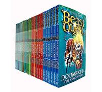 Beast Quest 24 libri Collection Set Serie 7 - 10 di Adam Blade (Noctila, Doomskull, Ursus, Torpix, Balisk, Bloodboar, Convol, Carnivora e ALTRO!)