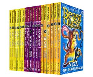 Beast Quest Series 4-6 Collection 18 Books Set