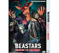 Beastars Completo Collector Boxset (Stagione 1-3) DVD Anime [Dub inglese]
