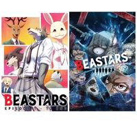 Beastars (stagione 1 e 2: VOL.1 - 24 End) ~ doppiato in inglese ~ DVD anime ~...