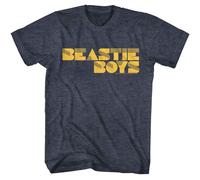 Beastie Boys - Borough Logo - American Classici Licenza Ufficiale - Navy Calore