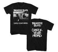 Beastie Boys - Quadri Il Testa - American Classici Licenza Ufficiale - Nero A