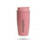 BeastPink Thermo Mug thermos con cannuccia colore Pink 500 ml